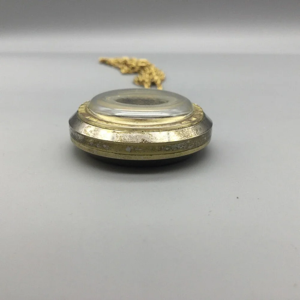 Vintage MEPA Tenderlee Pocket Watch Necklace Women 33mm Swiss Manual Wind